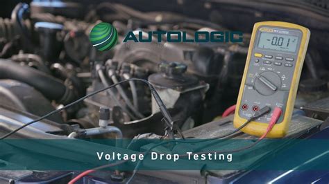 cable drop test|voltage drop testing steps.